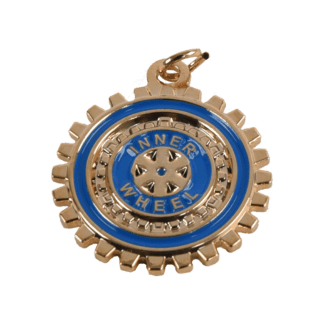 Emblem with pendant